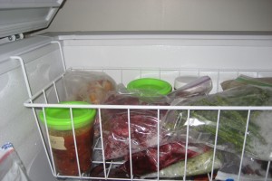 Food in Freezer