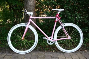 pink bike