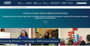 Census Bureau website